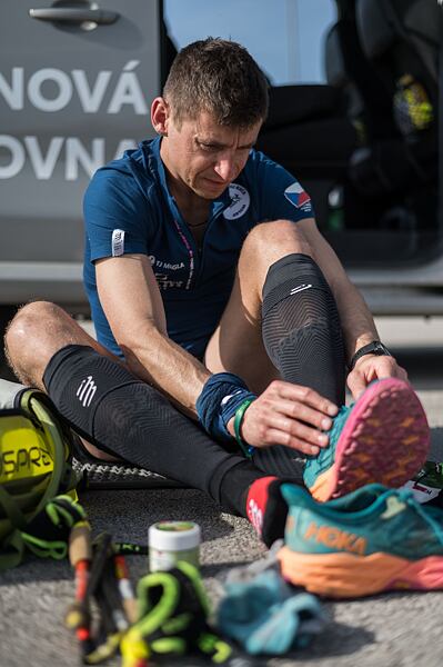 Boty Hoka Speedgoat 5 se na ultra trailu osvědčilay na jedničku