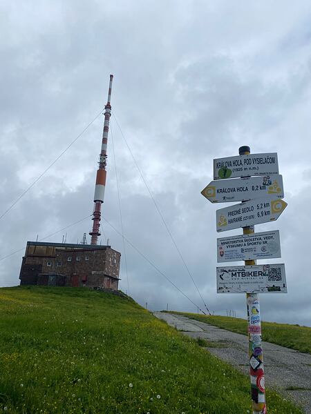 Nízké Tatry - Vysílač Kráľova hoľa