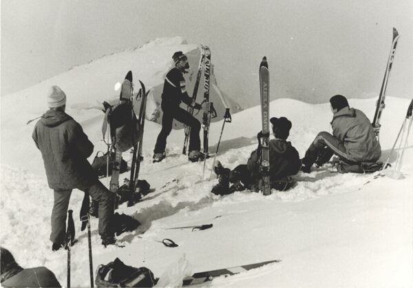 foto: archiv Gabo Adamec, Vrchol Slavského 1980