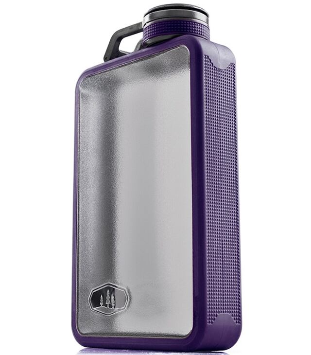 GSI Outdoors Boulder 6 oz Flask Purple